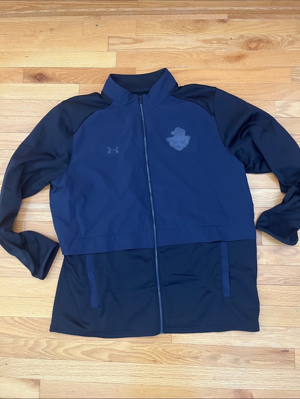 Under Armour USNA Navy Lightweight Full-Zip Jacket
